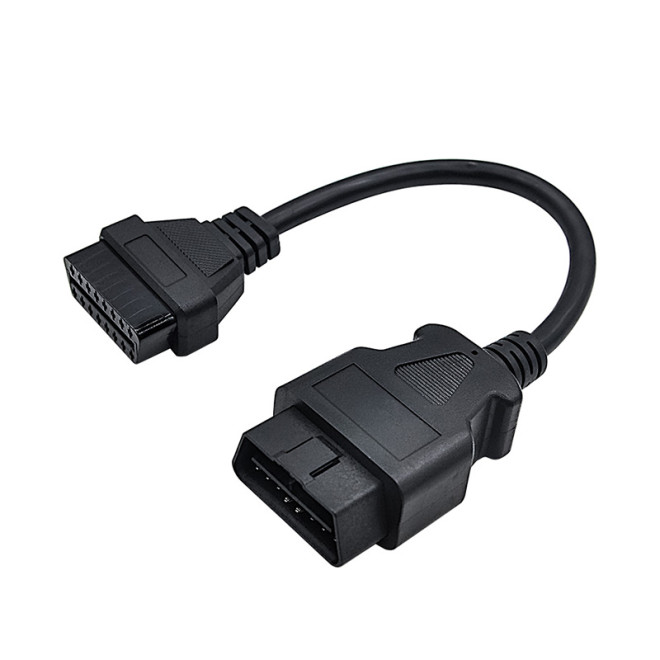 EtechDiag OBD2 16 Pin Male to Female Extension Cable 30cm