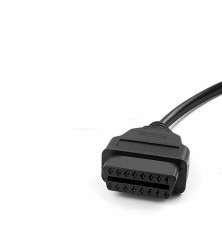EtechDiag OBD2 16 Pin Male to Female Extension Cable 30cm