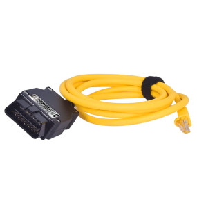 EtechDiag BMW Ethernet to OBD2 16 Pin Cable for Coding