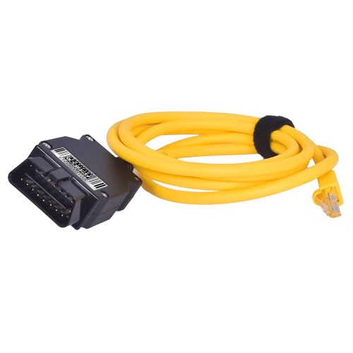 EtechDiag BMW Ethernet to OBD2 16 Pin Cable for Coding