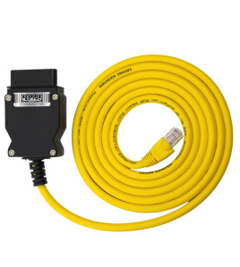EtechDiag BMW Ethernet to OBD2 16 Pin Cable for Coding