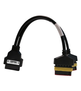 EtechDiag Benelli Motorcycle Extension OBD2 16 to 6 Flat Pin Cable