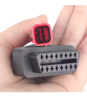 EtechDiag EURO5 Motorcycle Extension OBD2 16 to 6 Pin Cable