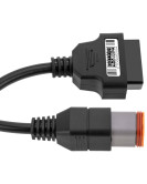 EtechDiag Harley Davidson OBD2 16 to 6 Pin Motorcycle Adapter Cable