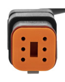 EtechDiag Harley Davidson OBD2 16 to 6 Pin Motorcycle Adapter Cable