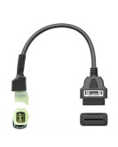 EtechDiag Honda OBD2 16 to 4 6 Pin Motorcycle Adapter Cable