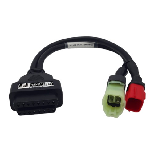 EtechDiag OBD2 16 to 4-6 Pin Motorcycle Adapter Cable for Honda