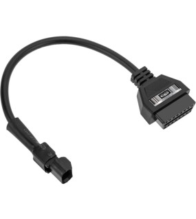 EtechDiag KYMCO OBD2 16 to 3 Pin Motorcycle Adapter Cable