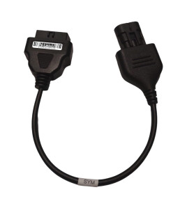 EtechDiag SYM Motorcycle Extension OBD2 16 to 3 Pin Cable