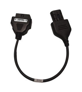 EtechDiag SYM Motorcycle Extension OBD2 16 to 3 Pin Cable