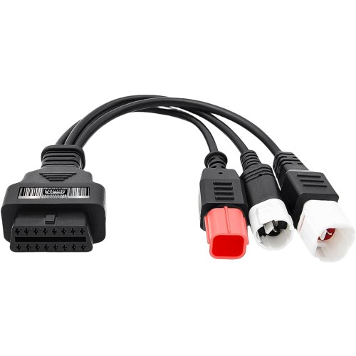 EtechDiag OBD2 16 to 3-4-6 Pin Motorcycle Adapter Cable for Yamaha