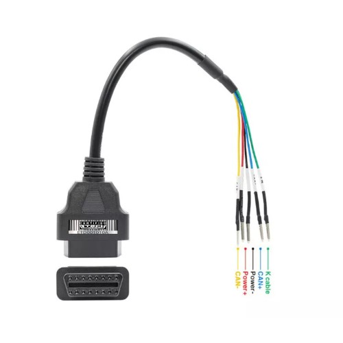 EtechDiag OBD2 16 pin Female to ECU K CAN Line Jumper Cable