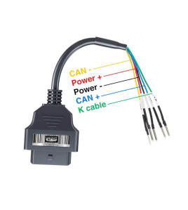 EtechDiag ECU K CAN Line Jumper to OBD2 16 pin Female Cable