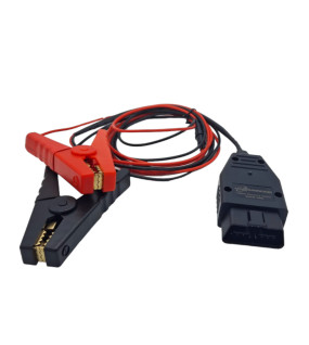 EtechDiag OBD2 Portable ECU Memory Saver Cable with Alligator Clips