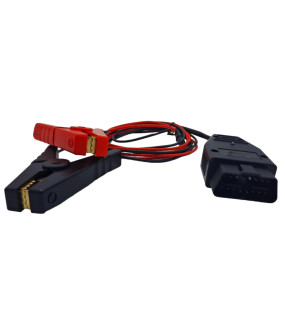 EtechDiag OBD2 Portable ECU Memory Saver Cable with Alligator Clips