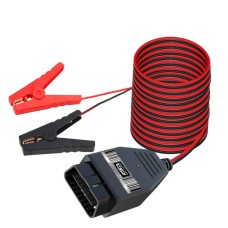 EtechDiag OBD2 Portable ECU Memory Saver Cable with Alligator Clips