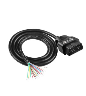 EtechDiag OBD2 Full 16 Pin Male to Open-End Plug Diagnostic Cable