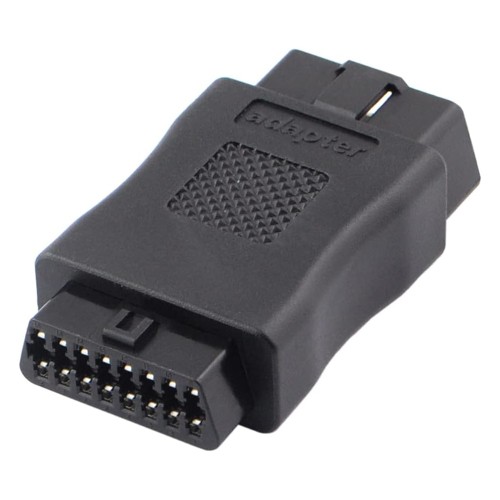 EtechDiag OBD2 16 Pin Male to Female Heavy Duty Black Diagnostic Plug Extension