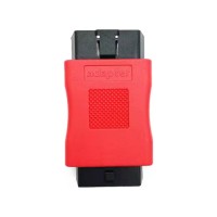 EtechDiag OBD2 16 Pin Male to Female Heavy Duty Red Diagnostic Plug