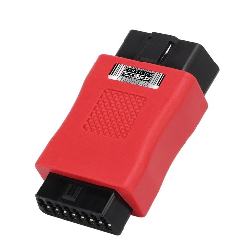 EtechDiag OBD2 16 Pin Male to Female Heavy Duty Red Diagnostic Plug