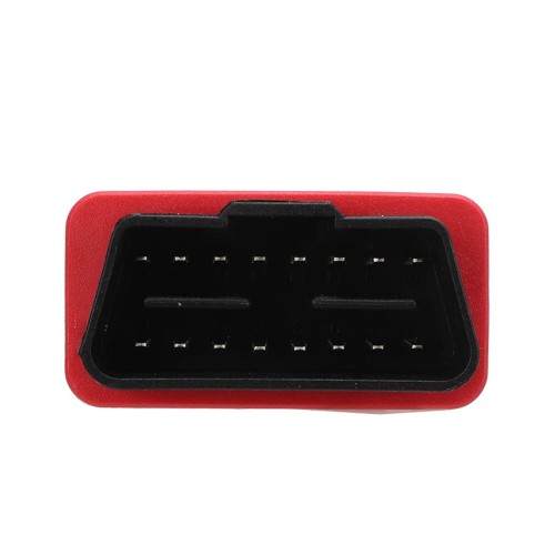 EtechDiag OBD2 16 Pin Male to Female Heavy Duty Red Diagnostic Plug