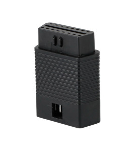 EtechDiag Slim Heavy Duty Adapter OBD2 16 Pin Male to Female