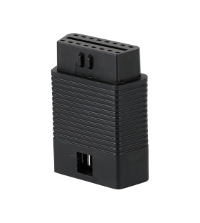 EtechDiag Slim Heavy Duty Adapter OBD2 16 Pin Male to Female