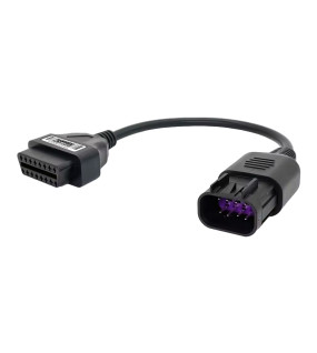 EtechDiag Indian Motorcycle Extension OBD2 16 to Male 8 Pin Cable