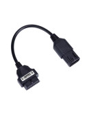 EtechDiag Indian Motorcycle Extension OBD2 16 to Male 8 Pin Cable