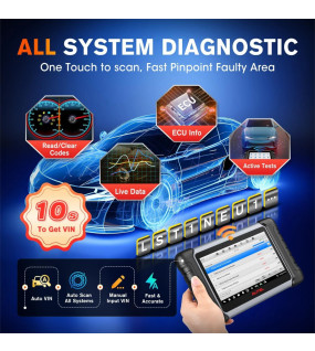 Autel MaxiCOM MK808BT BiDirectional Full System Diagnostic Tool