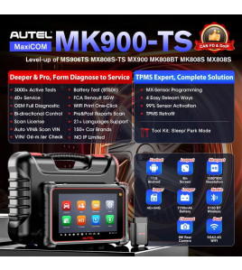 Autel MaxiCOM MK900TS BiDirectional TMPS DoIP CANFD Diagnostic Tool