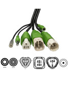 Autroniq AC012 Yamaha OBD2 16-Pin to 6 different Pins Motorcycle Diagnostic Cable Adaptor