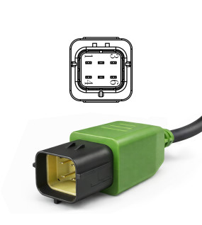 Autroniq AC013 Husqvarna OBD2 16-Pin to 6-Pin Motorcycle Diagnostic Cable Adaptor