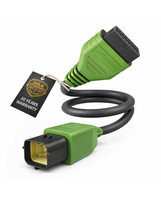 Autroniq AC013 Husqvarna OBD2 16-Pin to 6-Pin Motorcycle Diagnostic Cable Adaptor