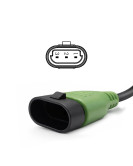 Autroniq AC015 SYM OBD2 16-Pin to 3-Pin Motorcycle Diagnostic Cable Adaptor