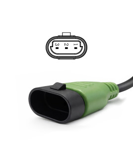 Autroniq AC015 SYM OBD2 16-Pin to 3-Pin Motorcycle Diagnostic Cable Adaptor