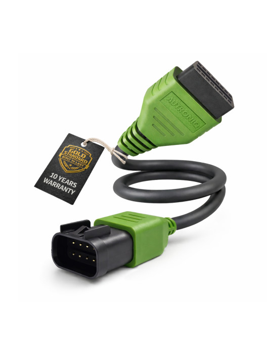 Autroniq AC017 Indian OBD2 16-Pin to 8-Pin Motorcycle Diagnostic Cable Adaptor