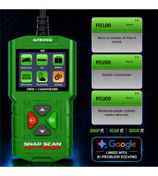 Autroniq SnapScan H21 Motorcycle Car Scooter Handheld OBD2 16 Pin Euro5 6 Pin Scanner