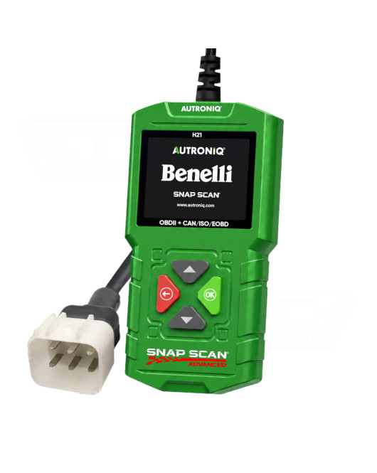Autroniq Snap Scan H21 Benelli Motorcycle Handheld 6 Pin Engine Fault diagnostic Scanner