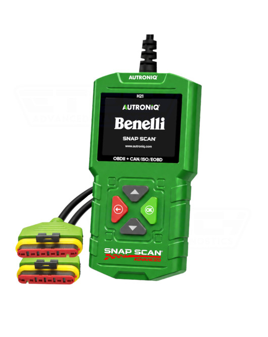 Autroniq Snap Scan H21 Benelli Motorcycle Handheld 6+6 Pin Engine Fault diagnostic Scanner