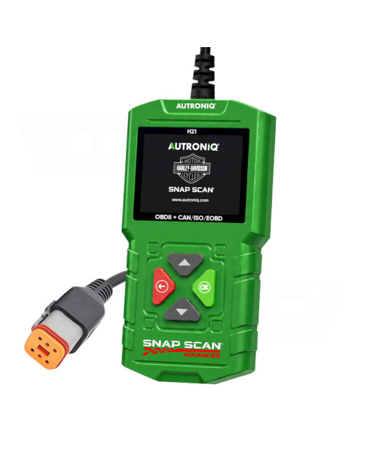 Autroniq Snap Scan H21 Harley Davidson Motorcycle Handheld 6 Pin Engine Fault diagnostic Scanner