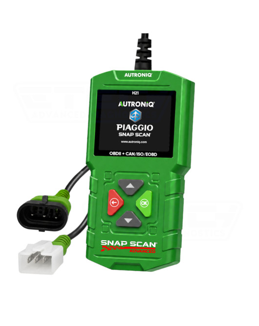 Autroniq Snap Scan H21 Piaggio Motorcycle Handheld 3 Pin Engine Fault diagnostic Scanner