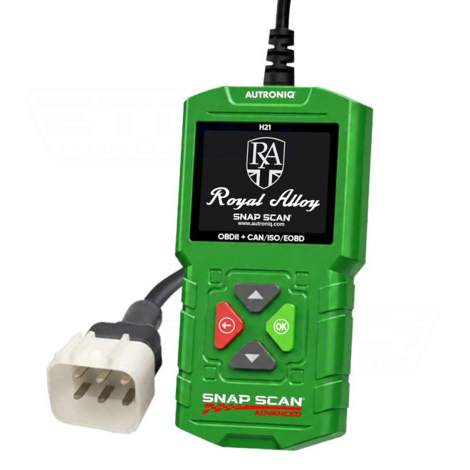 Autroniq Snap Scan H21 Royal Alloy Motorcycle Handheld 6 Pin Engine Fault diagnostic Scanner
