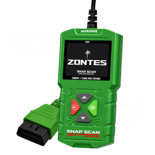 Autroniq Snap Scan H21 Zontes Motorcycle Handheld 16 Pin Engine Fault diagnostic Scanner