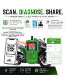 Autroniq Snap Scan H21 MUTT Motorcycle Handheld 6 Pin Engine Fault diagnostic Scanner