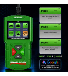 Autroniq Snap Scan H21 Yamaha Motorcycle Handheld 3 4 3 1 Pin and Euro5 Engine Fault diagnostic Scanner