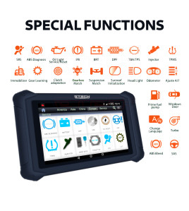 EtechDiag 8&quot; PRO Full Diagnostic Coding and Programming Tool