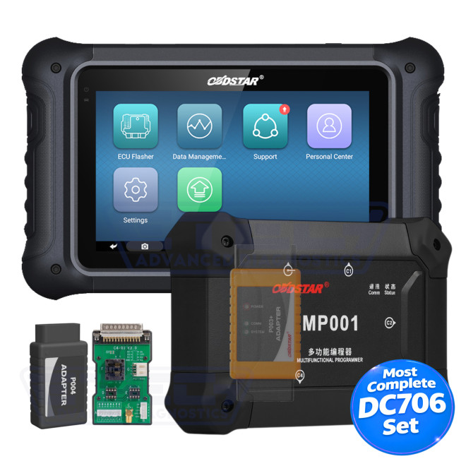 OBDSTAR DC706 Full Version MP001 ECU TCM and Body Control Module Cloning Tool by OBD or BENCH