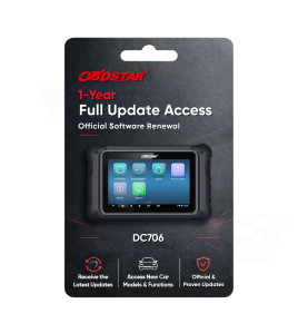 OBDSTAR DC706 One Year Software Subscription Update for Full License ECM TCM BCM
