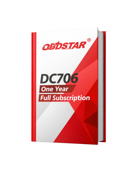 OBDSTAR DC706 One Year Software Subscription Update for for Full License ECM TCM BCM